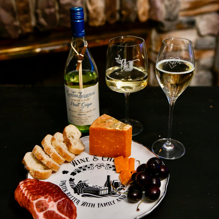 Wine & Cheese Platter 11" (Porcelain)