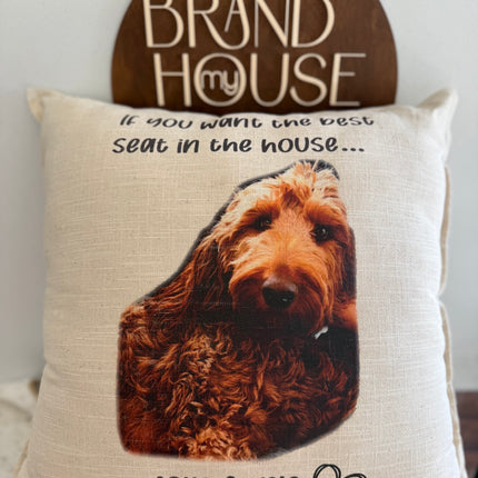 Custom Pillows Pet Best Seat
