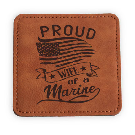 Coasters Saddle Collection Chestnut Square(Set of 4)