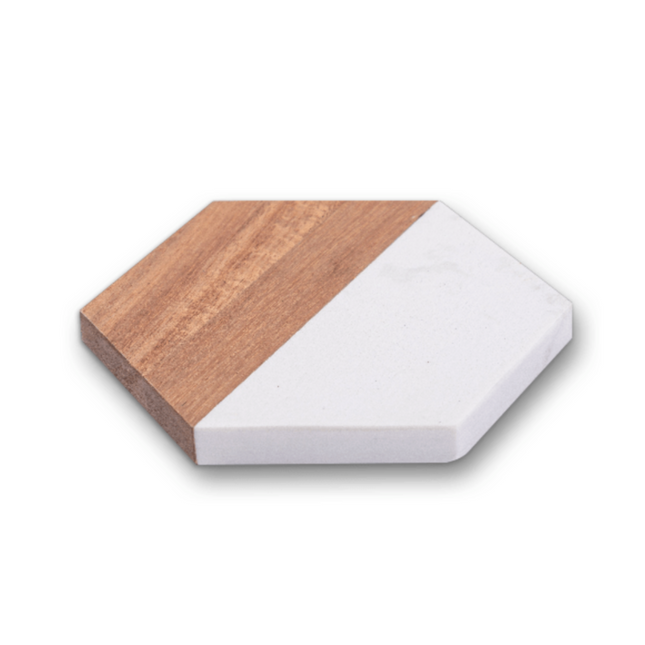 Coasters Marble & Acacia (Set of 4) (Copy)