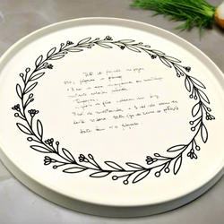 Heirloom Recipe Platter