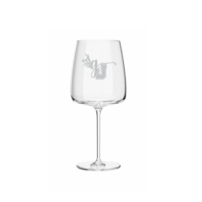 Crystal Red Wine Glass Modern (Set of 4)