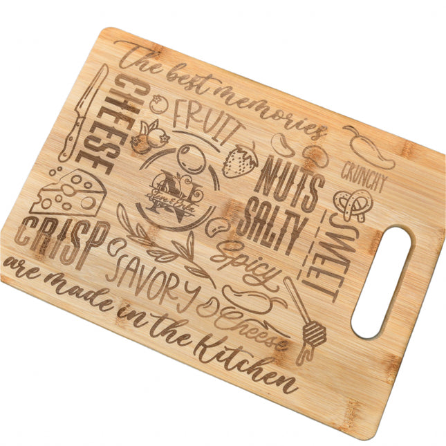 Bamboo Charcuterie Board