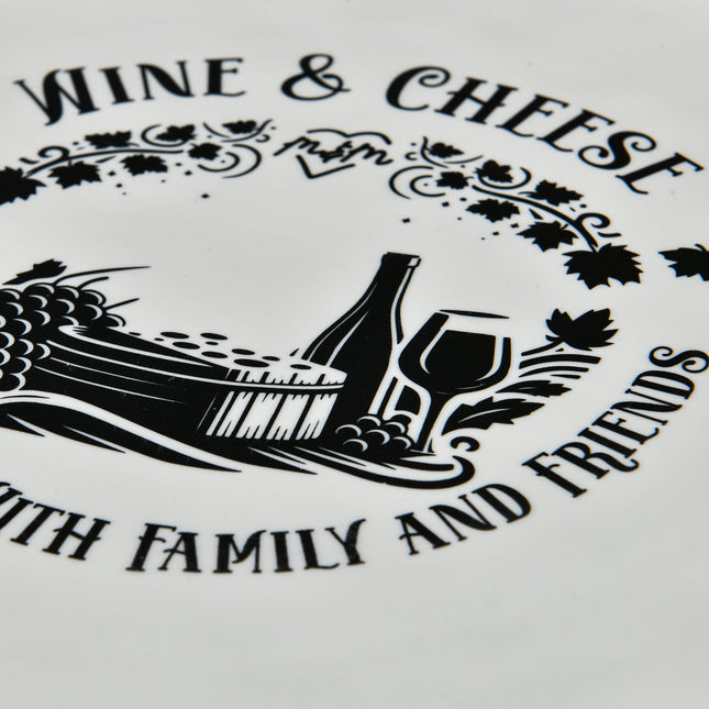 Wine & Cheese Platter 11" (Porcelain)