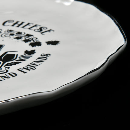 Wine & Cheese Platter 11" (Porcelain)