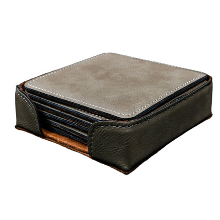 Coasters Saddle Collection Buckskin Square (Set of 4)