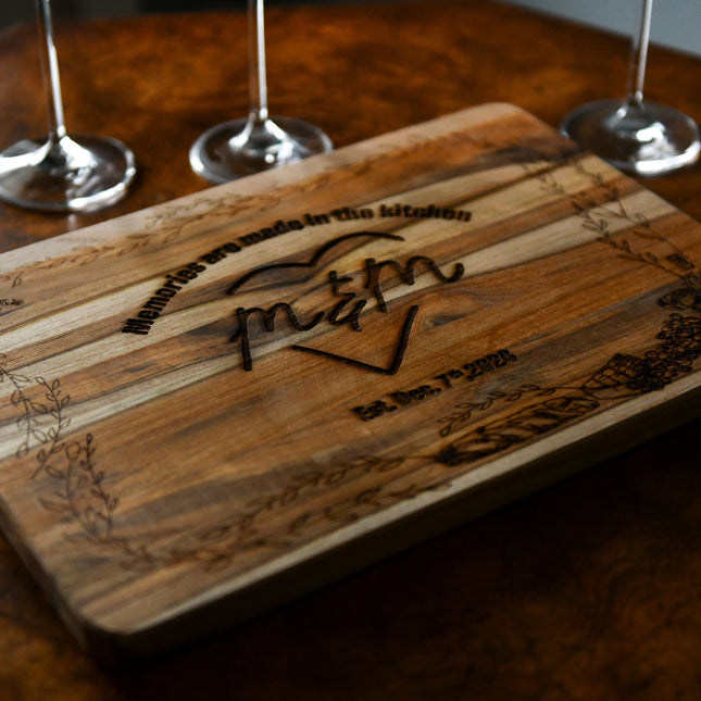 Acacia Charcuterie Board