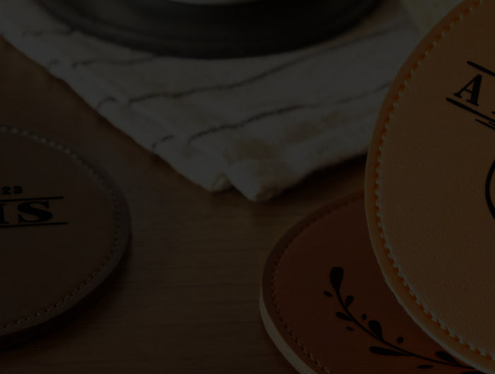 Protect Surfaces with Custom Coasters